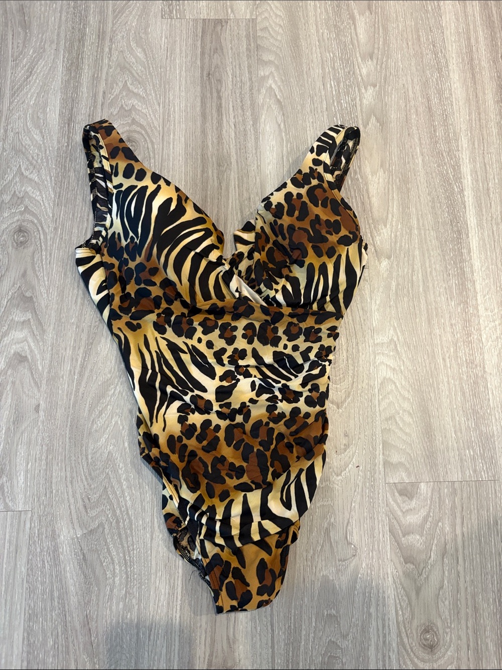 Miraclesuit Escape Leopard Print One Piece Bathing Suit